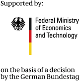 Supported by the German Federal Ministry of Economics and Technology
